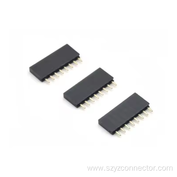 2.54mm Pitch Female Header Single Row Straight